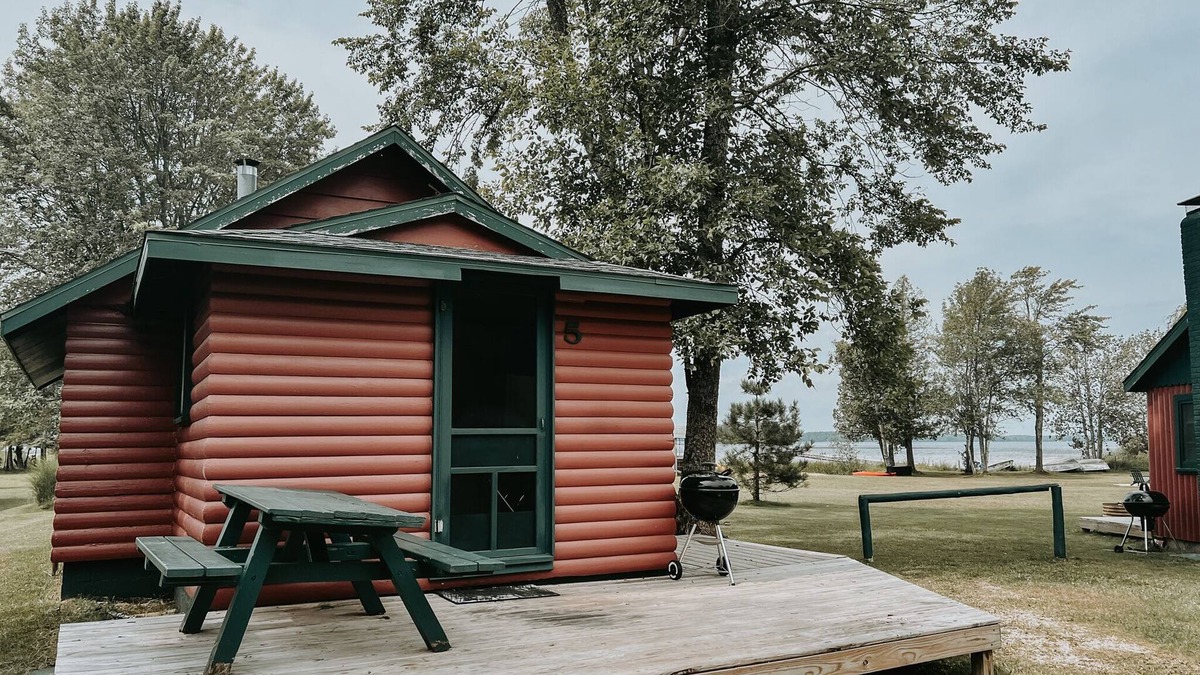 Gould City Cabin | Cabin 5-Brookie Bend at Sunset Pines Resort