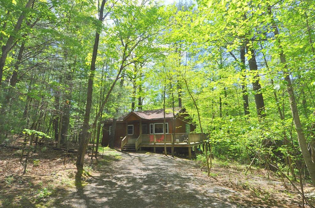 Berkeley Springs Ski Chalet | Cabin at Sleepy Creek - Creek Access, Wifi, Pet Friendly, Fire Pit, Charcoal Grill, Screen Porch, Wood Stove, Deck, Family Friendly