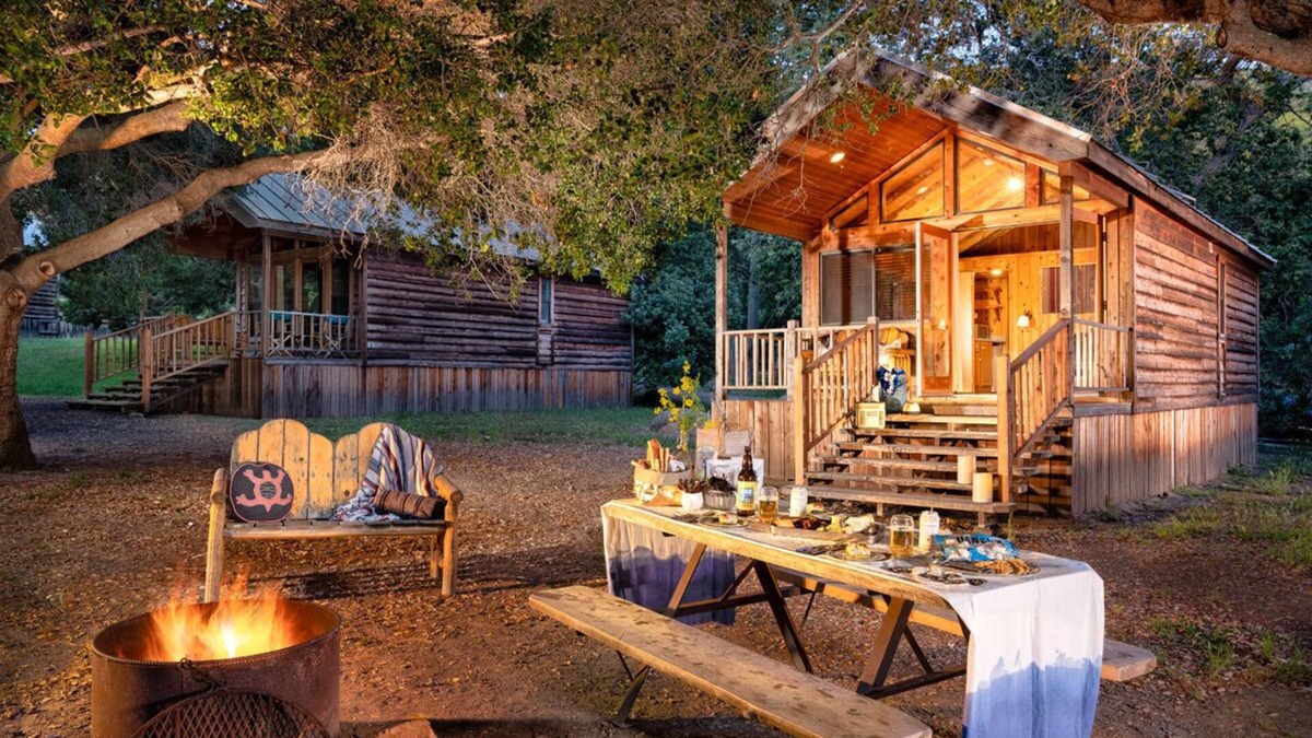 Goleta Cabin | Cabin | Creekside + Firepit | No Hidden Fees