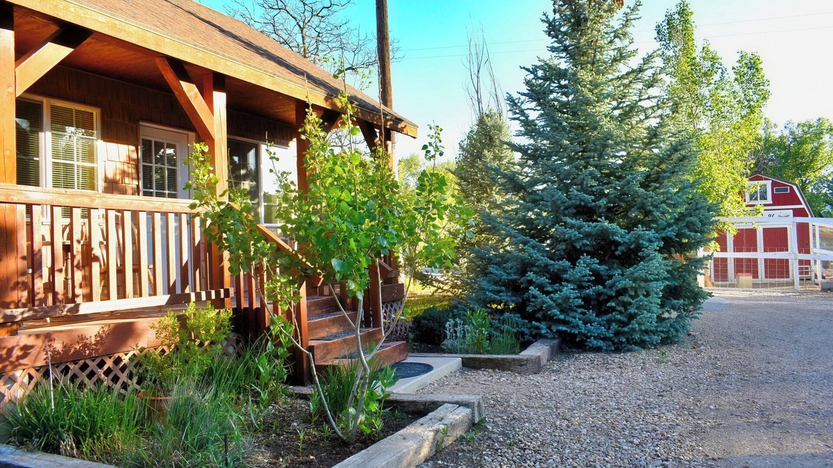 Zion National Park East Entrance Cabin | Cabin on the Farm -Pool - Hot Tub -Breakfast -Quiet Side of Zion -Near Bryce NP