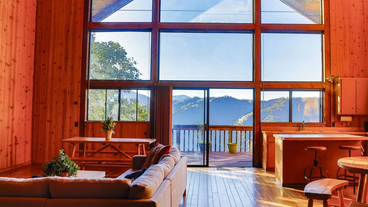 Carmel Valley Cabin | cabin with spectacular views surrounded by miles of parkland