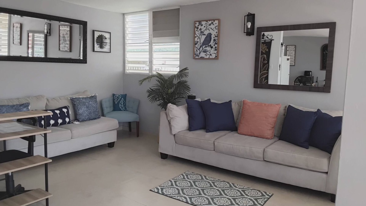 Bairoa House | Caguas Santa Juana 1 Fully Equipped 3BR Home With Solar Panels, A/C and WIFI.