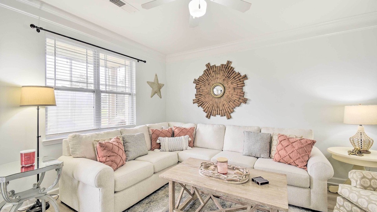 Calabash Condo | Calabash Condo w/Patio + Golf Course Views!