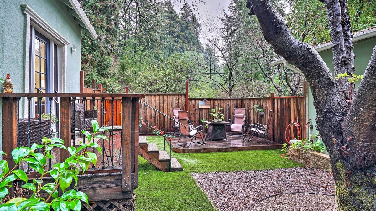 Ben Lomond Cottage | California Cottage < 4 Mi to Redwood Hiking Trails