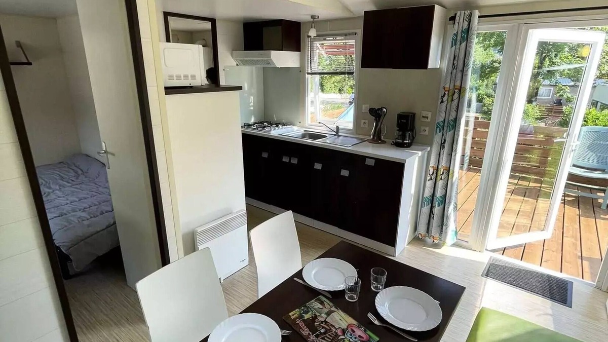 Ornans House | Camping Le Chanet* - Mobile Home Saint Roch 3 Rooms 4 People