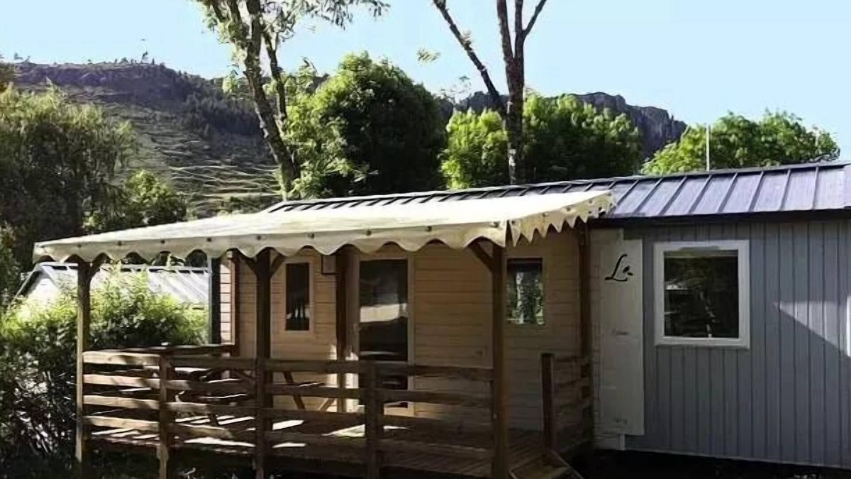 Meyrueis House | Camping le Jardin des Cévennes* - Mobile home Louisiane Oakley 3 rooms 4 people