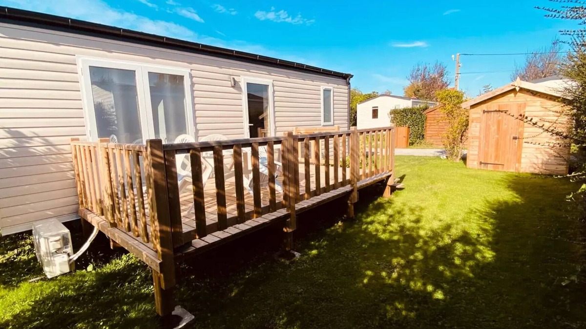 Le Crotoy House | Camping Le Tarteron* - 2 bedroom cottage RIVIERA 4 people