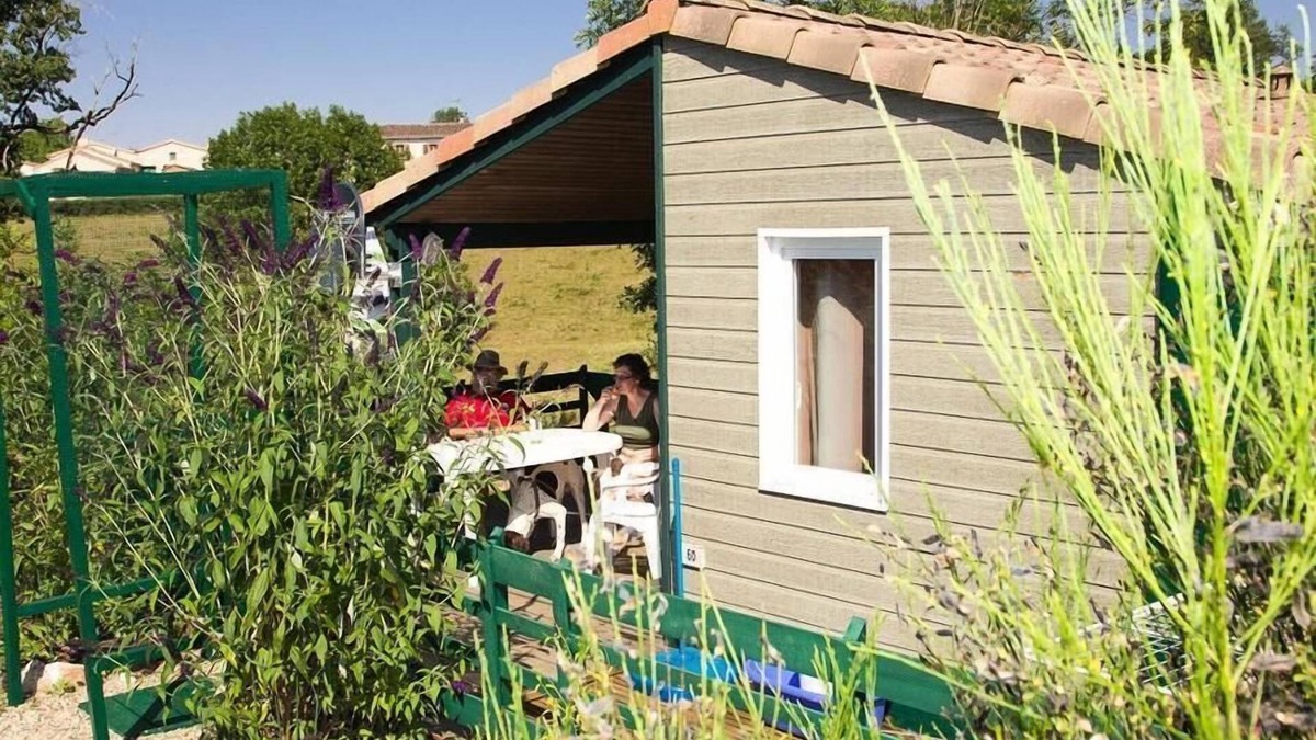 Teillet Ski Chalet | Camping Les Monts d'Albi**** - Chalet Bastida 3 Rooms 4 People