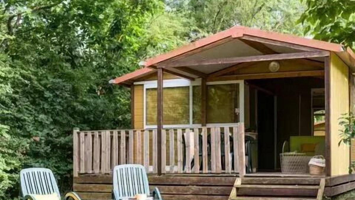 Privas Ski Chalet | Camping Sandaya Les Jardins De Privas **** - Chalet for 5 People