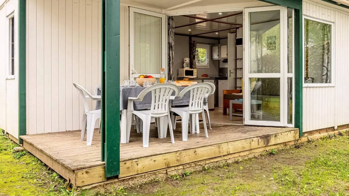 Badefols-sur-Dordogne Ski Chalet | Campsite maeva Getaways Les Bö-Bains * - Chalet Rêve river view 3 rooms 4/6 people air-conditioned