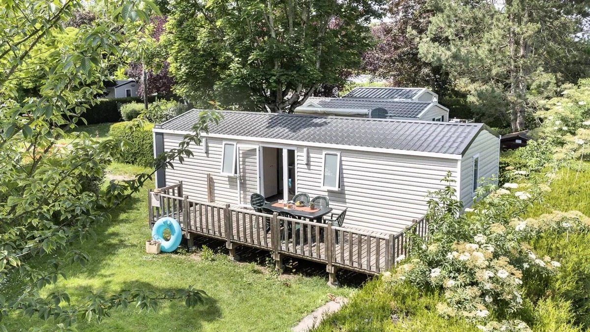 Loches House | Campsite La Citadelle* - COMFORT mobile home - 3 bedrooms for 6 people