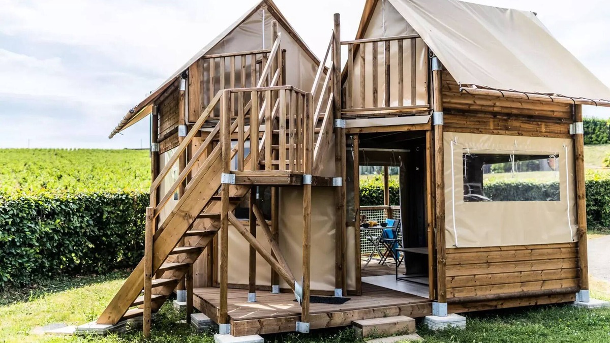 Fleurie House | Campsite La Grappe Fleurie * - La Grande Cadole 4 people