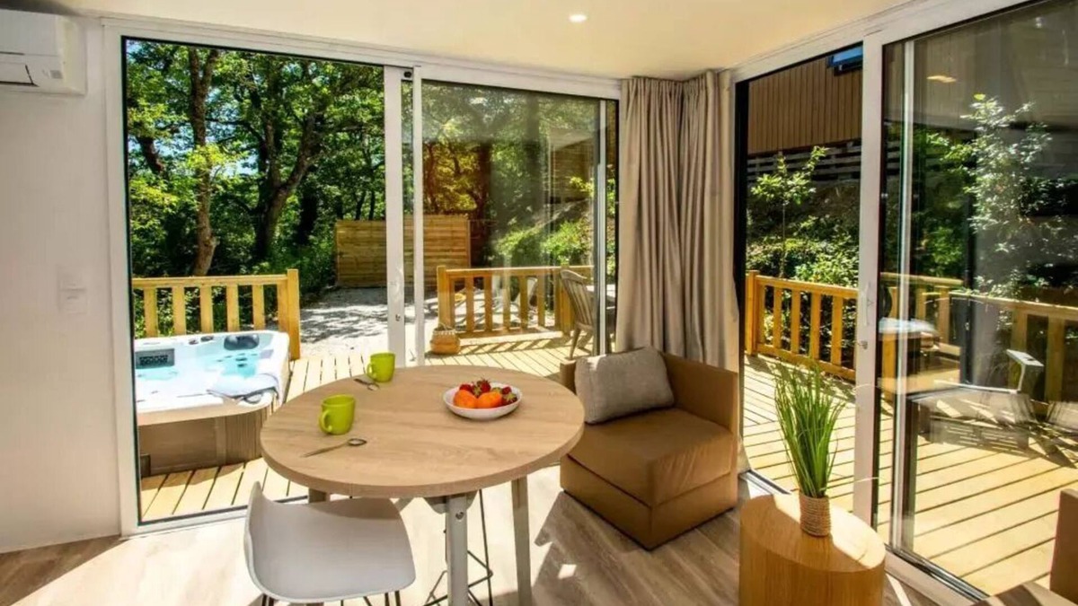 Apt House | Campsite maeva Breathe Le Luberon * - Cottage Evasion 2 Rooms 2 People Air-conditioned Private Spa