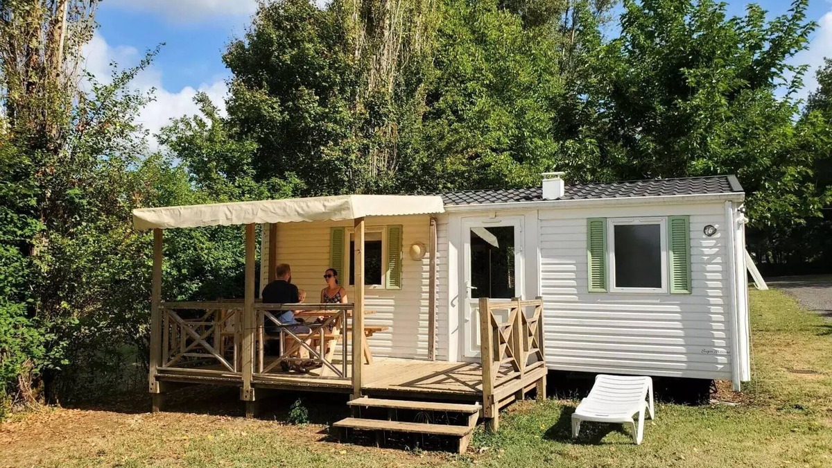 Soturac House | Campsite Nature Le Valenty * - Mobil home 2 bedrooms Lot famille 7 people