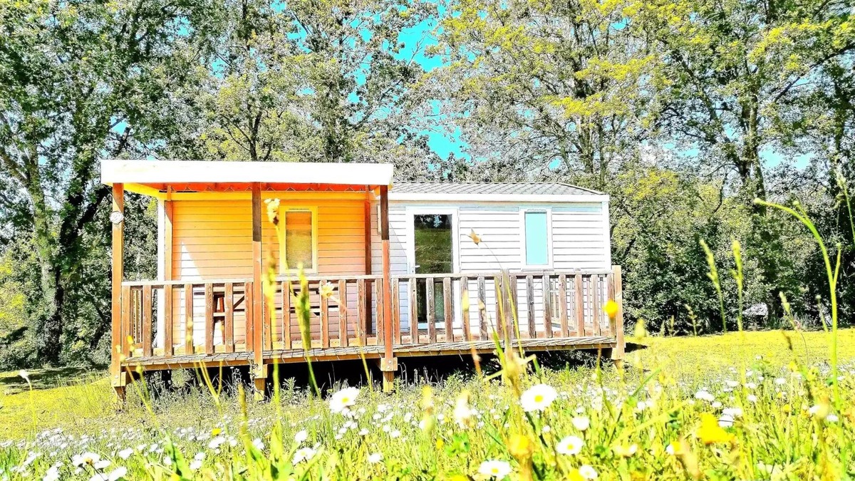 Soturac House | Campsite Nature Le Valenty * - Mobil home 2 rooms new 2024 Tarn-et-Garonne air-conditioned 6 persons