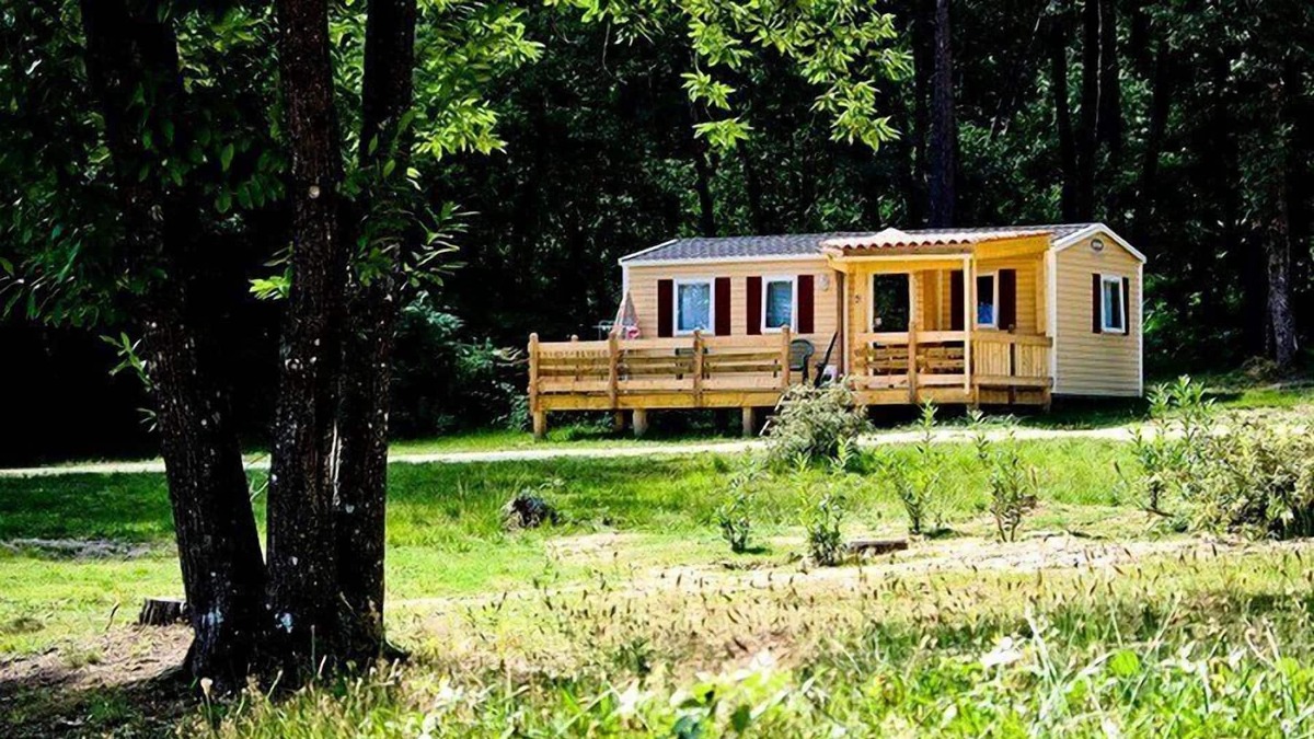 Douville House | Campsite Orpheo Negro *** - Mobile home Comfort 3 Rooms 4 Persons
