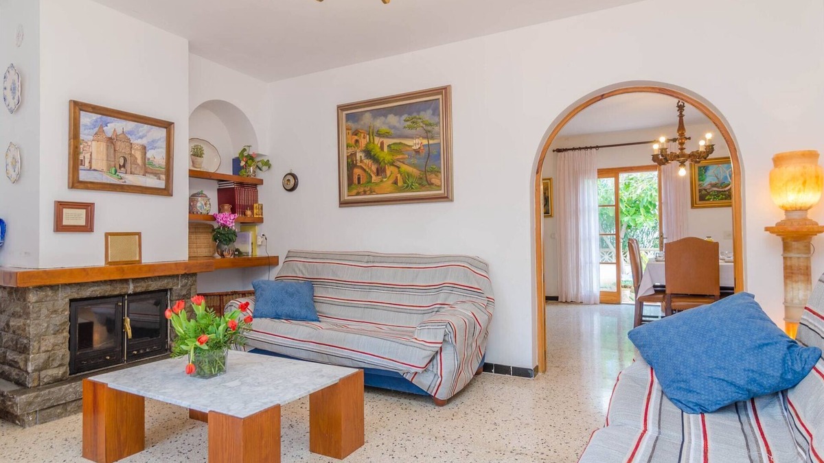 Colonia de Sant Pere Villa | Can Nicolau - Villa With Private Pool. Free Wifi
