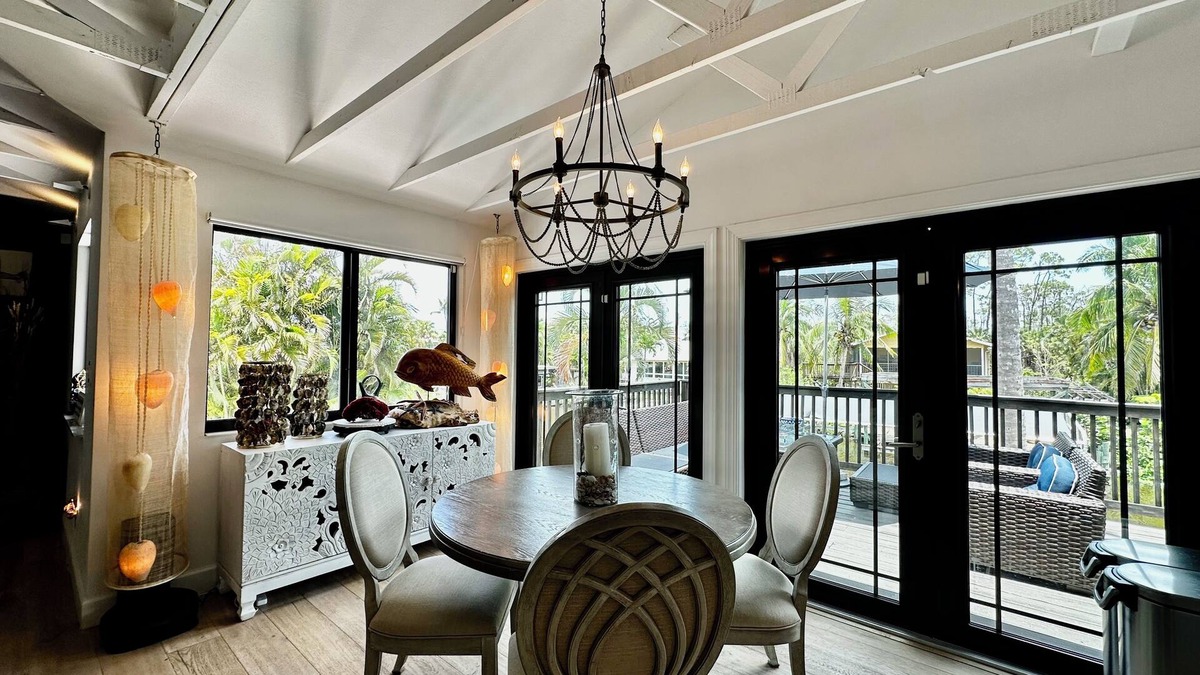 Redevelopment Area House | Canal Front, Gulf Access, Walk to downtown on Naples greenway!