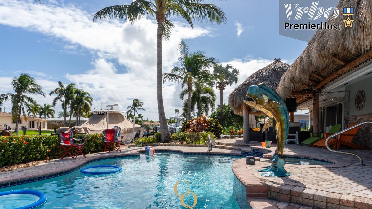 Garden Isles House | Canal Oasis W/Private Dock & Poolside Paradise!