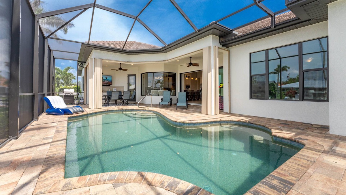 Punta Gorda House | Canal Waterfront home just minutes from Charlotte Harbor, Saltwater Pool!