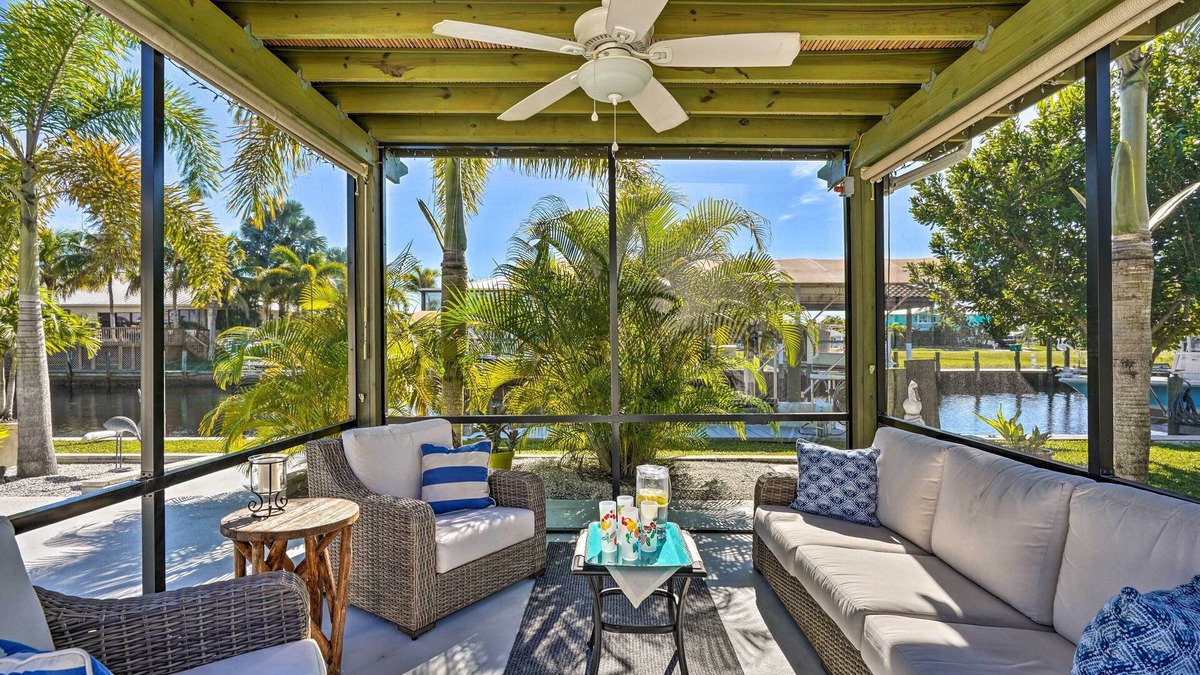 Punta Gorda House | Canalfront Punta Gorda Home with Private Dock!