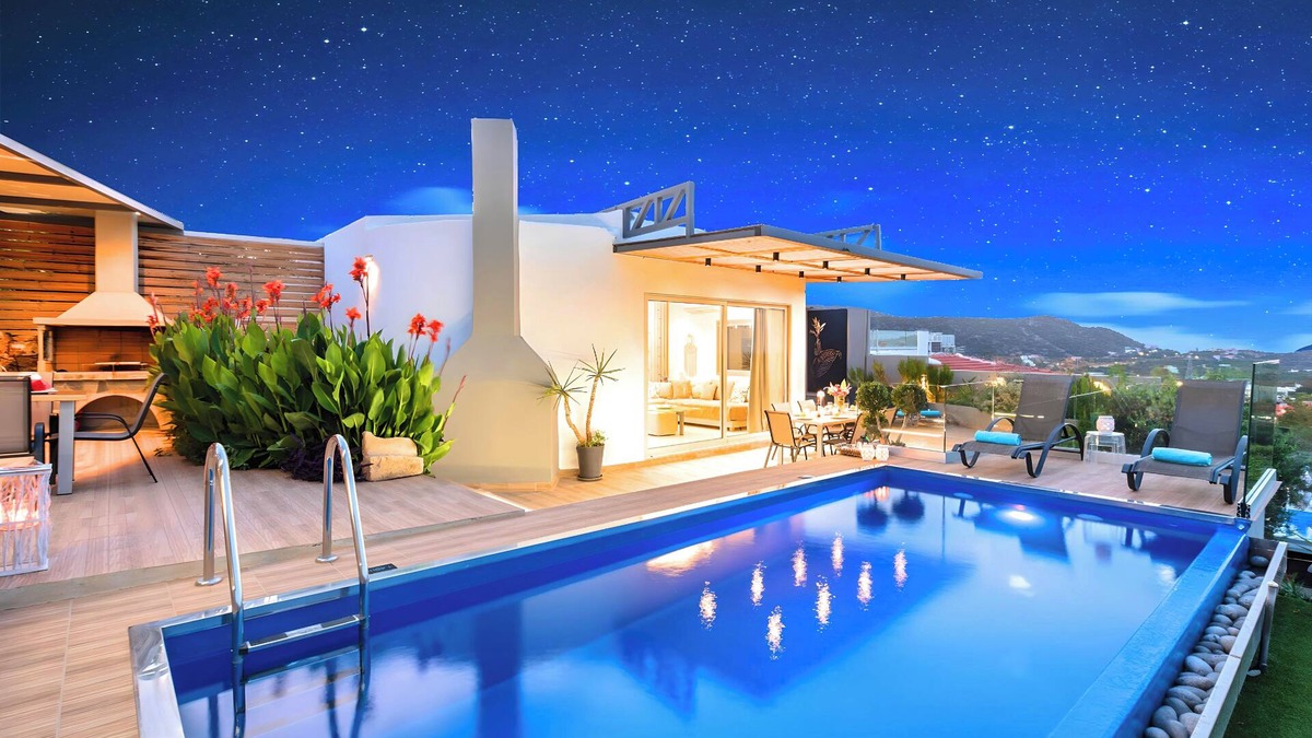 Vathi Villa | Canes Villa Heated Pool