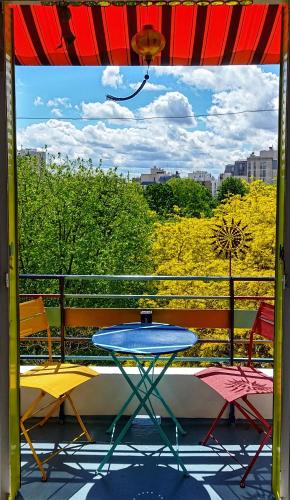 Charonne Apartment | Canopée, paisible, chaleureux, lumineux, balcon