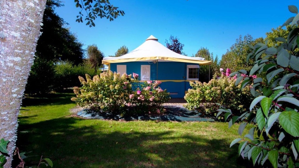 Ferel House | Canvas bungalow near Pénestin - Les Rives de Vilaine campsite**