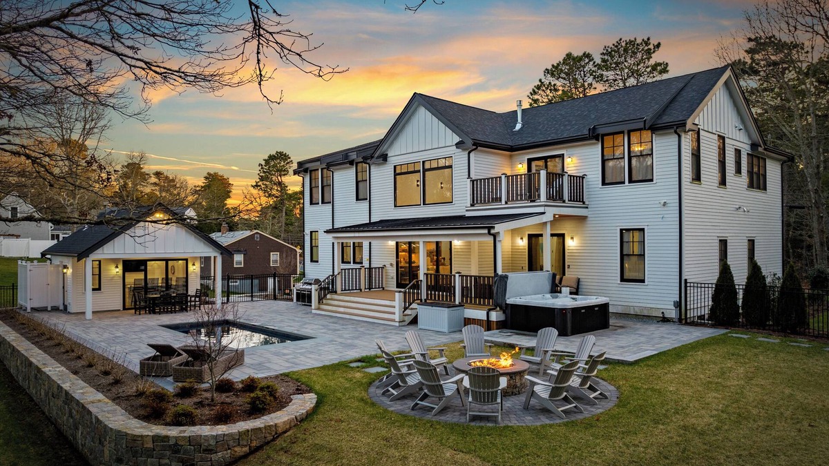 Centerville House | Cape Cod Village Retreat Pool Game Room Gym