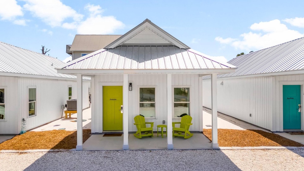 Port St. Joe House | Cape Cottages - Dolphin, Pet Friendly, Pool, Dedicated Beach and Bay Access