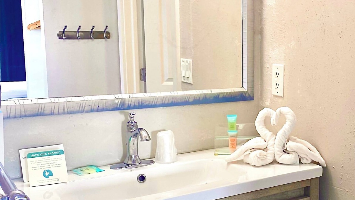 Cape May Hotel | Cape May Hotel room with a Pool view. Rooms have a balcony or a private patio.