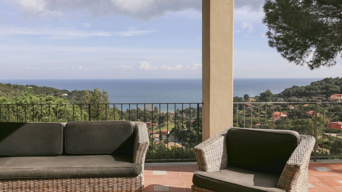 Naregno Villa | Capoliveri - Prestigious villa with swimming pool overlooking the sea