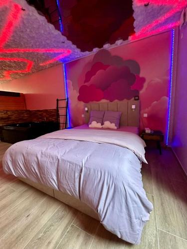 Fontaine-l'Eveque Apartment | Capsule Nuage Jacuzzi Sauna