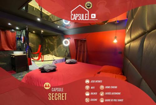 Valenciennes Apartment | Capsule Secret - Jacuzzi - Netflix & Home cinéma - Jeux de couple - Barre de pole dance