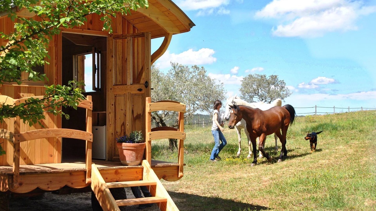 Aups Ski Chalet | Caravan in Provence near Verdon, Lake St Croix