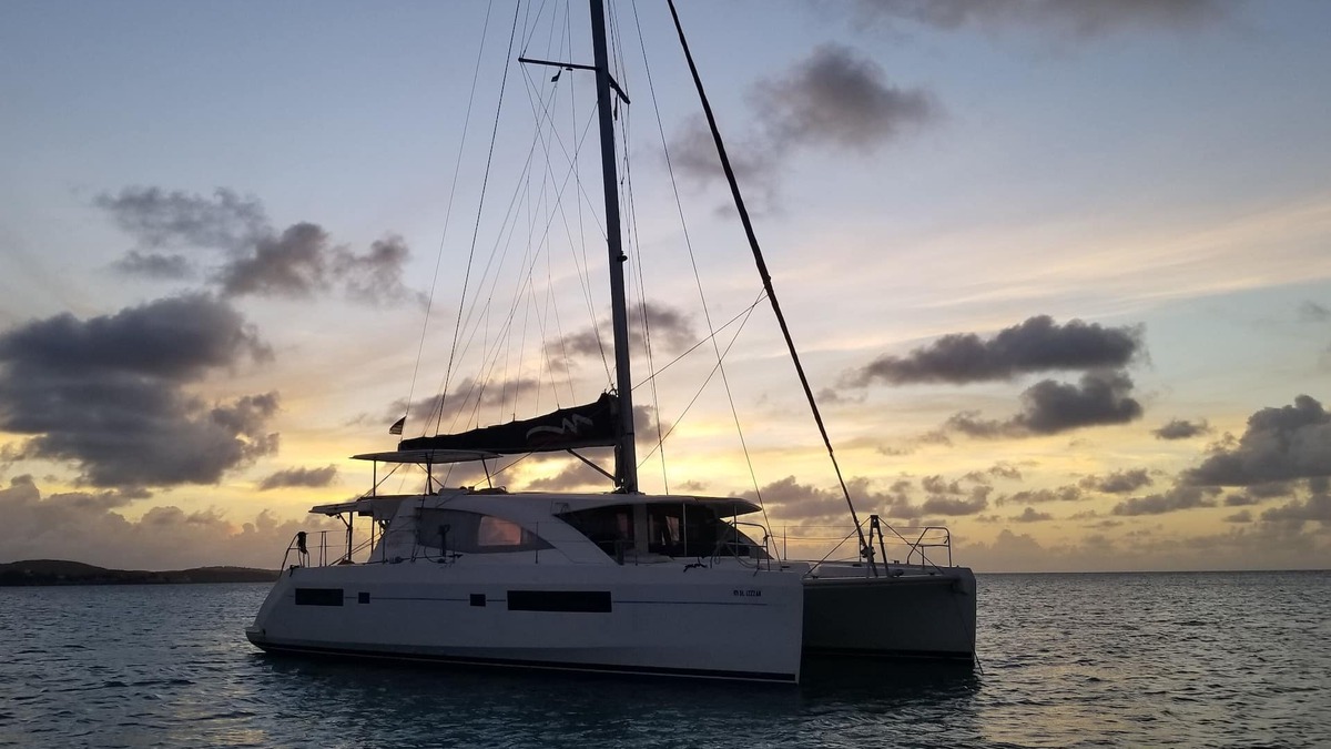 Charlotte Amalie Boat Rental | Caribbean vacation, safe and comfortable catamaran.