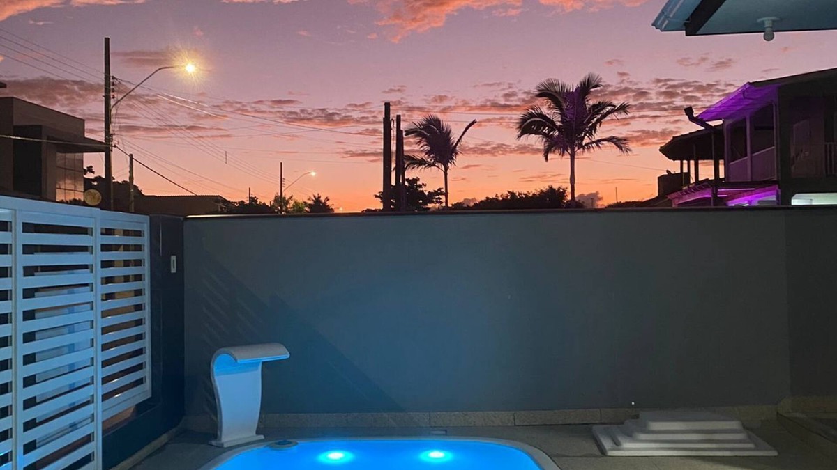 Palhoca House | Casa com Piscina a 200m da Praia - Mar Aberto, Pinheira