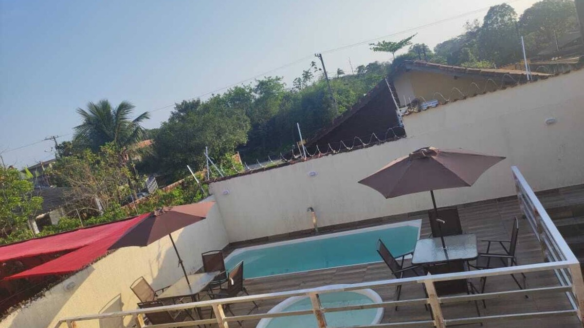 Mongagua House | Casa Aconchegante Mongaguá com Piscina Aquecida