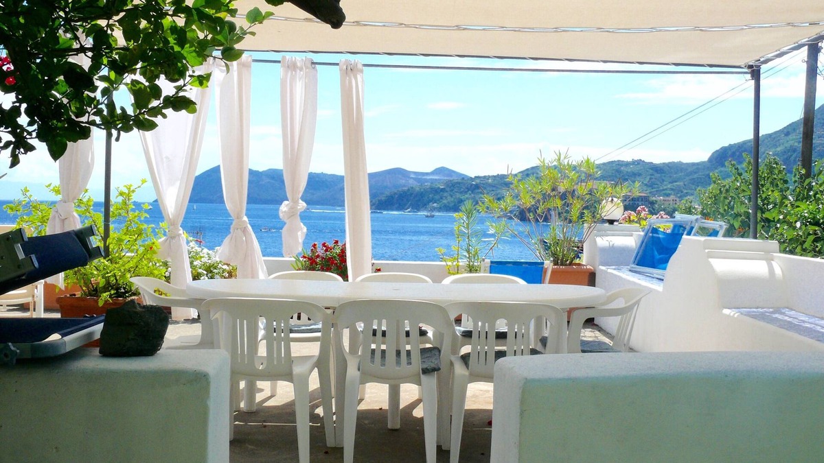Lipari Apartment | Casa Athena, panoramic house, on the sea and a few steps from the center