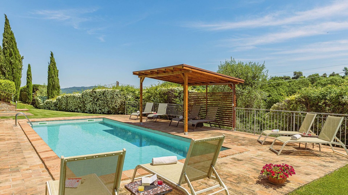Citta della Pieve Villa | CASA BAIOCCO 9 - PRIVATE VILLA WITH HEATED POOL AND JACUZZI