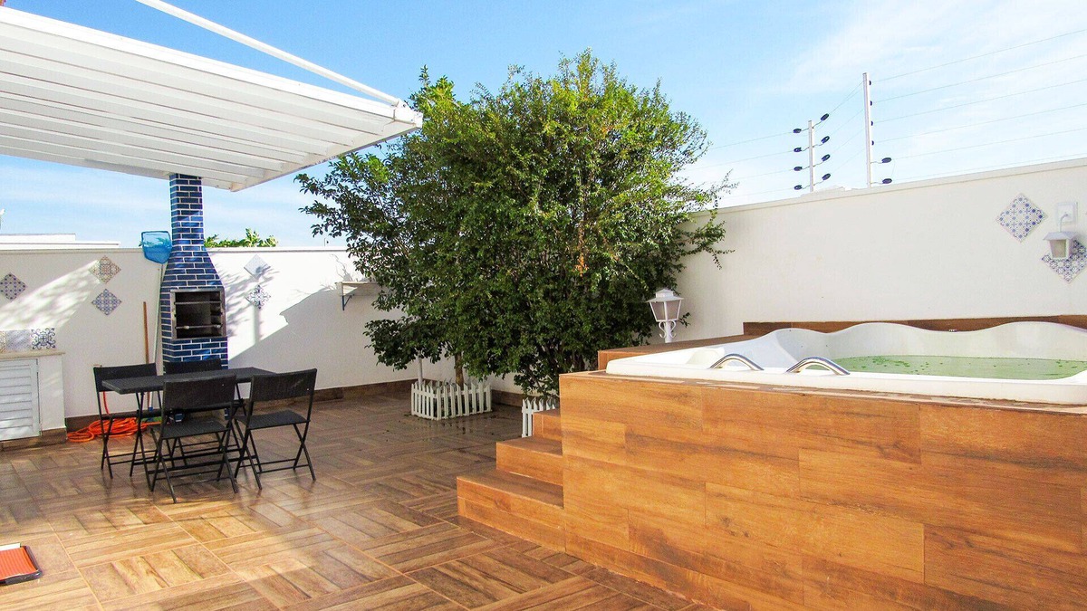 Porto Feliz House | Casa c Wi-Fi, Churrasq e Jacuzzi em Porto Feliz/SP