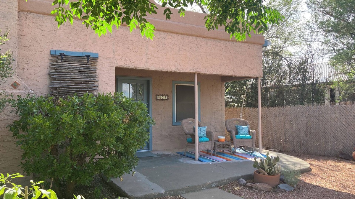 Alpine House | CASA CANDELILLA - Santa Fe style home in the heart of Alpine.