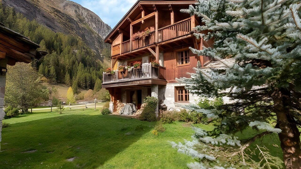 Les Brevieres Ski Chalet | Casa-Chalet Brizolée avec vue sur le lac à Tignes