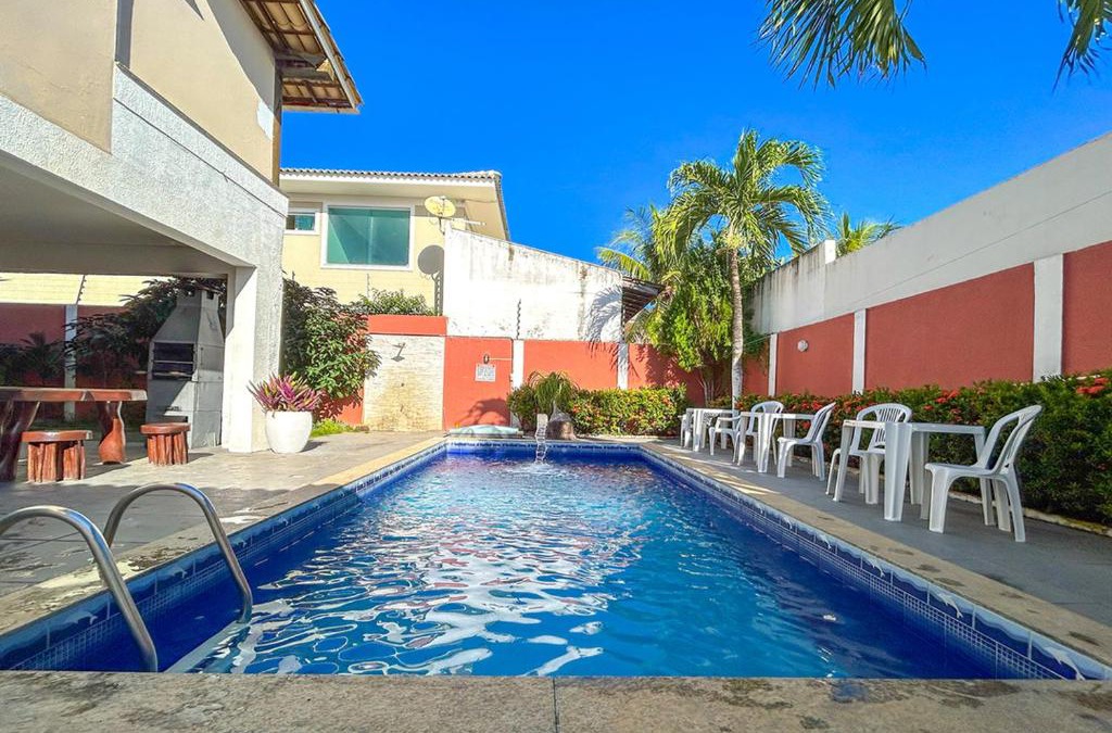 Vilas do Atlantico House | Casa com piscina e churrasq em Lauro de Freitas BA
