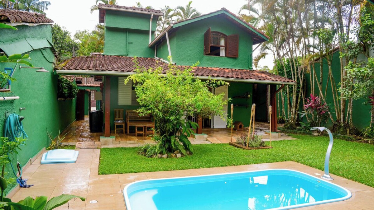Boicucanga Beach House | Casa Completa c/Piscina e 500m da Praia -3 Quartos