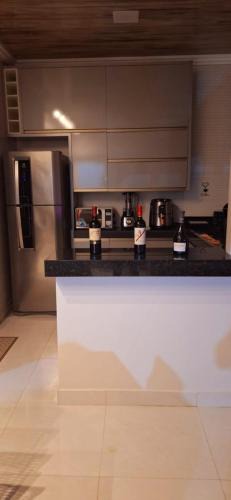 Macapa House | Casa completa com área gourmet e piscina -2 quartos