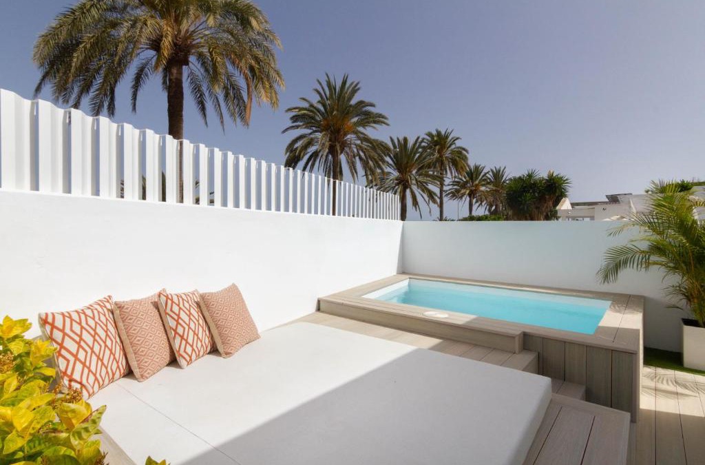 Pasito Blanco Apartment | Casa con jardín para 6 personas en Pasito Blanco