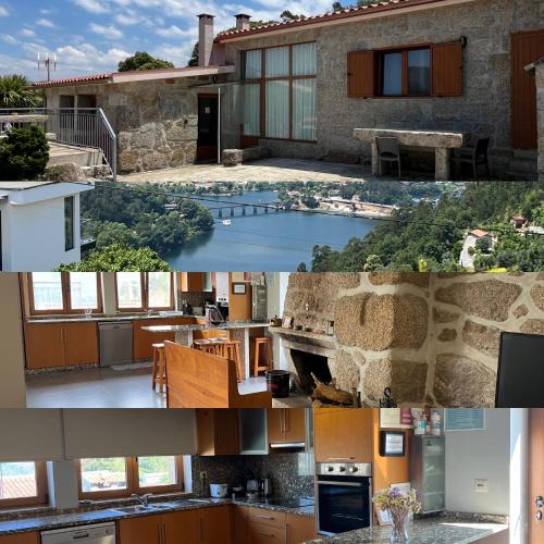 Cova House | Casa da Lage - 2 Lareiras - Lenha - Vistas rio - Gerês