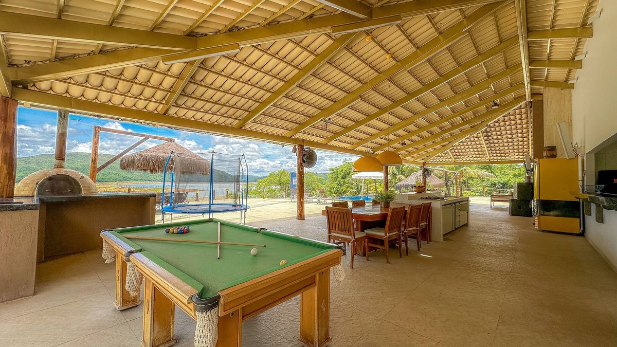 Caldas Novas Cottage | Casa de Campo com Linda Vista Para Lago e Montanha em Caldas Novas-go