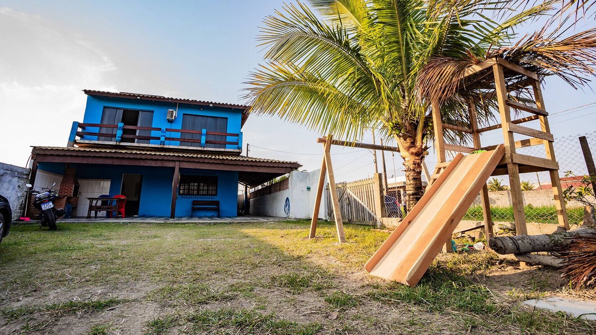 Ilha Comprida House | Casa de Praia c Churrasqueira na Ilha Comprida/SP